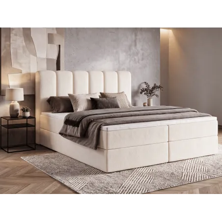 Kopie von Kopie von Kopie von Boxspringbett NOLA mit Bettkasten & Topper