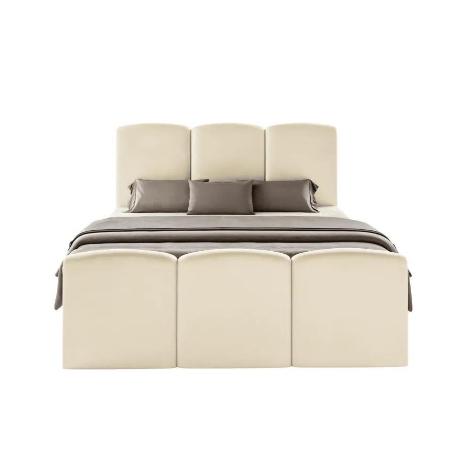 Kopie von Kopie von Kopie von Kopie von Boxspringbett NOLA mit Bettkasten & Topper