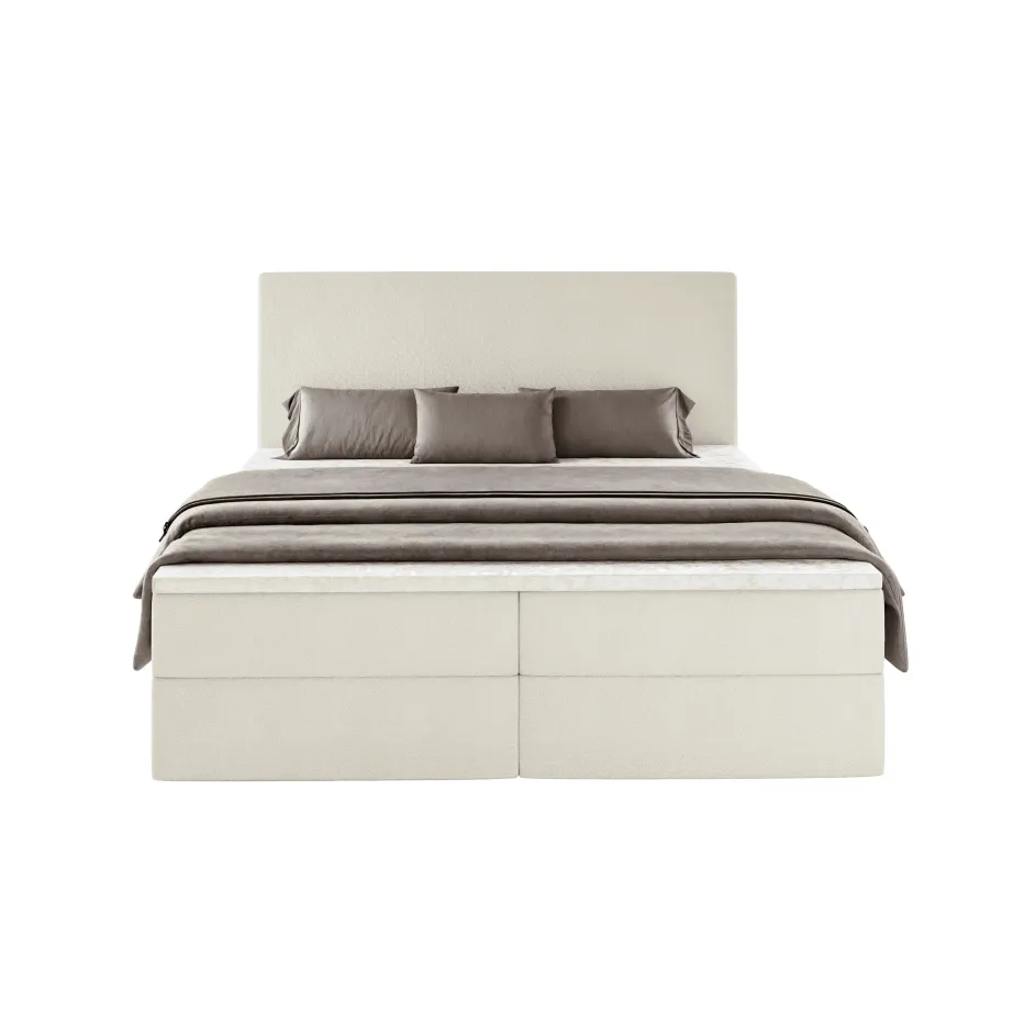 Kopie von Kopie von Kopie von Kopie von Boxspringbett NOLA mit Bettkasten & Topper