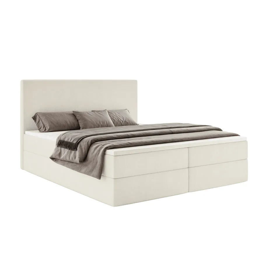 Kopie von Kopie von Kopie von Kopie von Boxspringbett NOLA mit Bettkasten & Topper