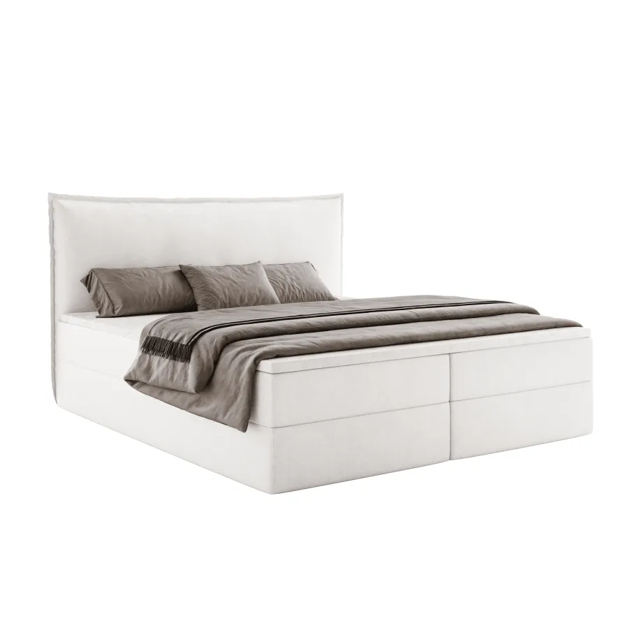Kopie von Kopie von Boxspringbett NOLA mit Bettkasten & Topper